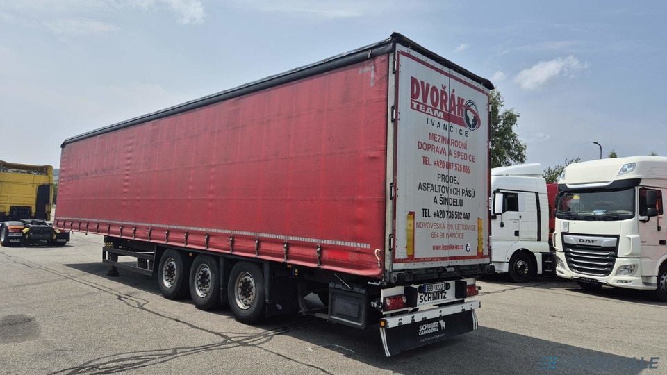 SCHMITZ CARGOBULL SCS 24/L - 13.62 EB - Ponyvás félpótkocsi: 3 kép. SCHMITZ CARGOBULL SCS 24/L - 13.62 EB - Ponyvás félpótkocsi: 3 kép.