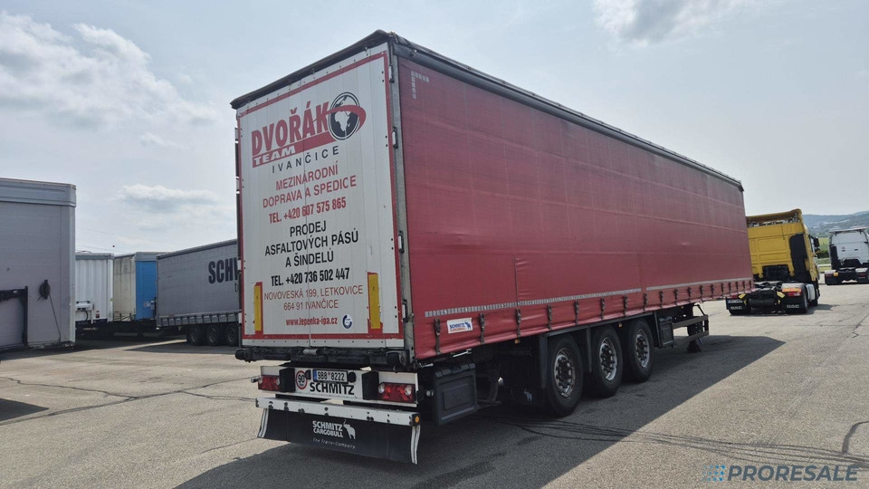 SCHMITZ CARGOBULL SCS 24/L - 13.62 EB - Ponyvás félpótkocsi: 4 kép. SCHMITZ CARGOBULL SCS 24/L - 13.62 EB - Ponyvás félpótkocsi: 4 kép.
