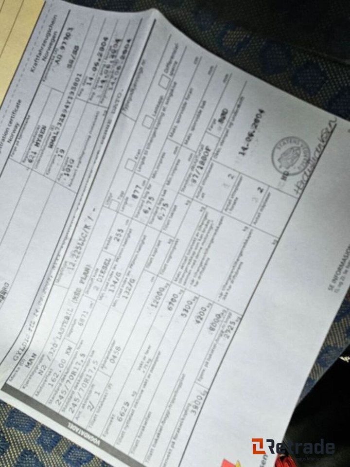 2004 mod.MAN kranbil - Platós teherautó, Darus autó: 3 kép. 2004 mod.MAN kranbil - Platós teherautó, Darus autó: 3 kép.