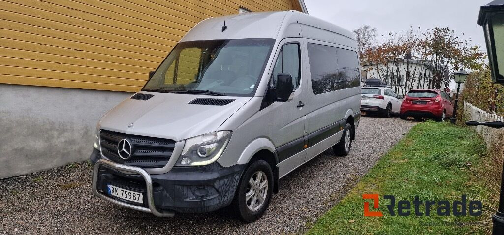 2014 Buss 10 seter MERCEDES-BENZ SPRINTER 316 EU-Godkjent - Minibusz, Kisbusz: 1 kép. 2014 Buss 10 seter MERCEDES-BENZ SPRINTER 316 EU-Godkjent - Minibusz, Kisbusz: 1 kép.