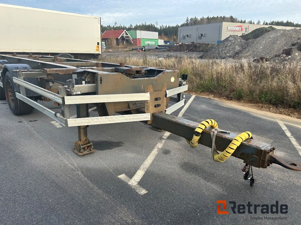 2014 Container henger F.A.G EU-Godkjent - Pótkocsi cserefelépítményes: 2 kép. 2014 Container henger F.A.G EU-Godkjent - Pótkocsi cserefelépítményes: 2 kép.