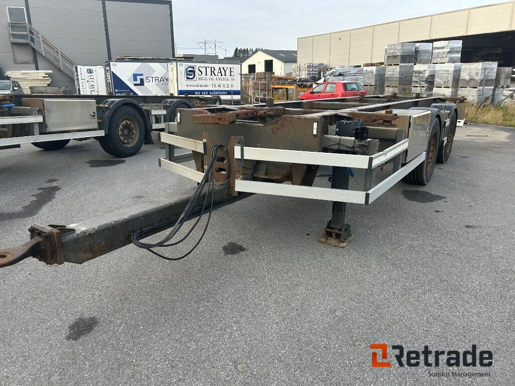 2014 Container henger F.A.G EU-Godkjent - Pótkocsi cserefelépítményes: 1 kép. 2014 Container henger F.A.G EU-Godkjent - Pótkocsi cserefelépítményes: 1 kép.