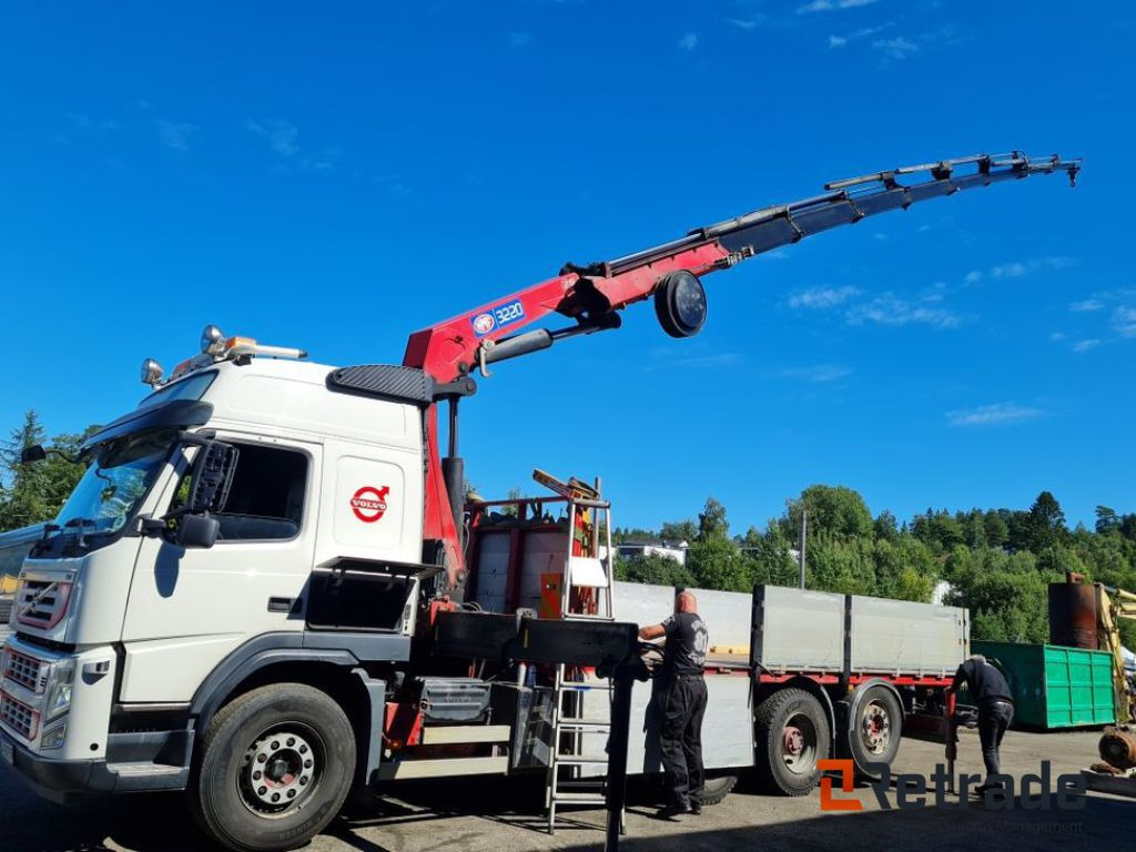 2014 mod. VOLVO FM 500 TRIDEM KRANBIL - Platós teherautó, Darus autó: 1 kép. 2014 mod. VOLVO FM 500 TRIDEM KRANBIL - Platós teherautó, Darus autó: 1 kép.