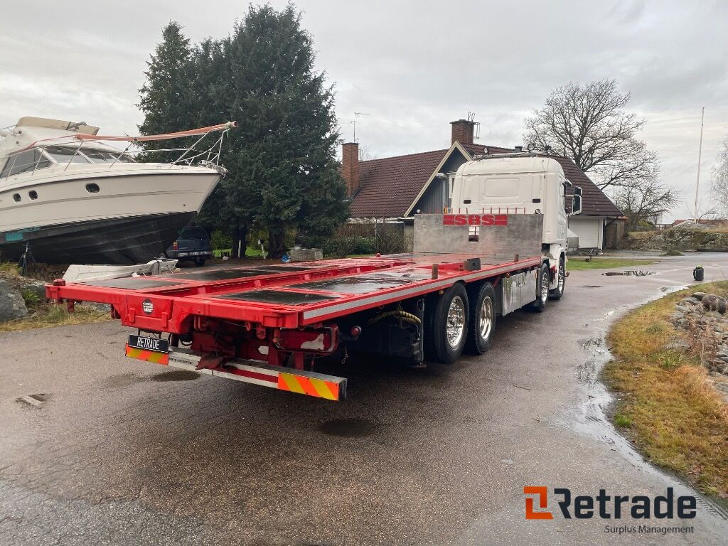 Chassi/Bodbil Scania 144G 530 V8 utan kran - Platós teherautó: 4 kép. Chassi/Bodbil Scania 144G 530 V8 utan kran - Platós teherautó: 4 kép.