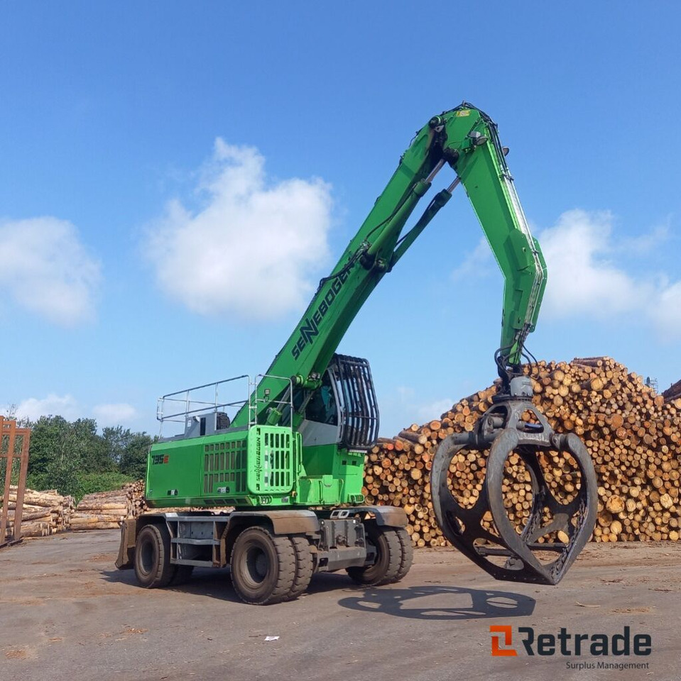 Sennebogen 735 E Hjullæsser. - Építőipari gépek: 5 kép. Sennebogen 735 E Hjullæsser. - Építőipari gépek: 5 kép.