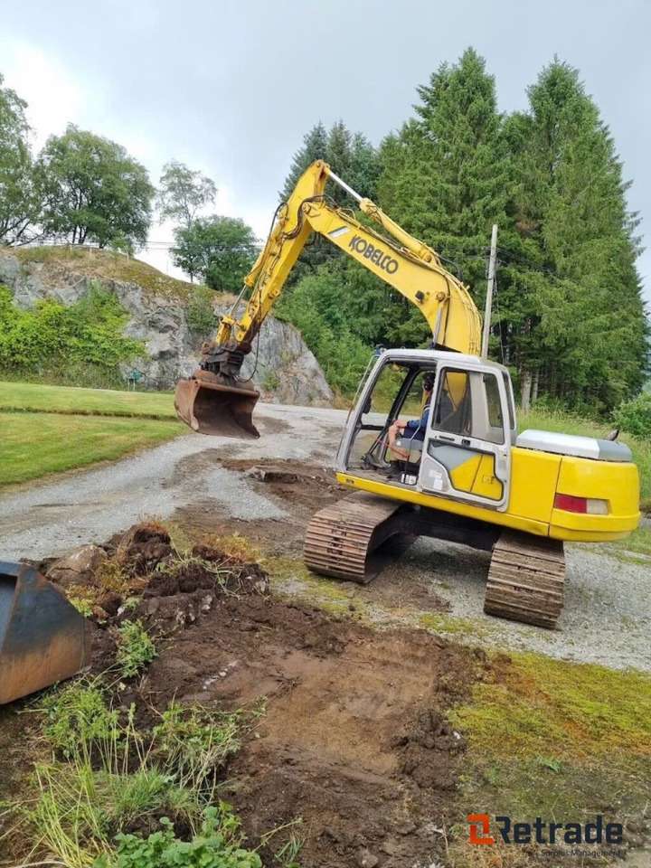 Lánctalpas kotró Gravemaskin Kobelco SK130LC: 9 kép.