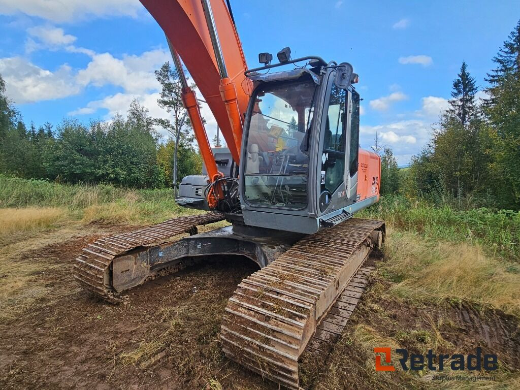 Lánctalpas kotró Grävmaskin Hitachi ZX250LC-3 Tiltrotator: 7 kép.