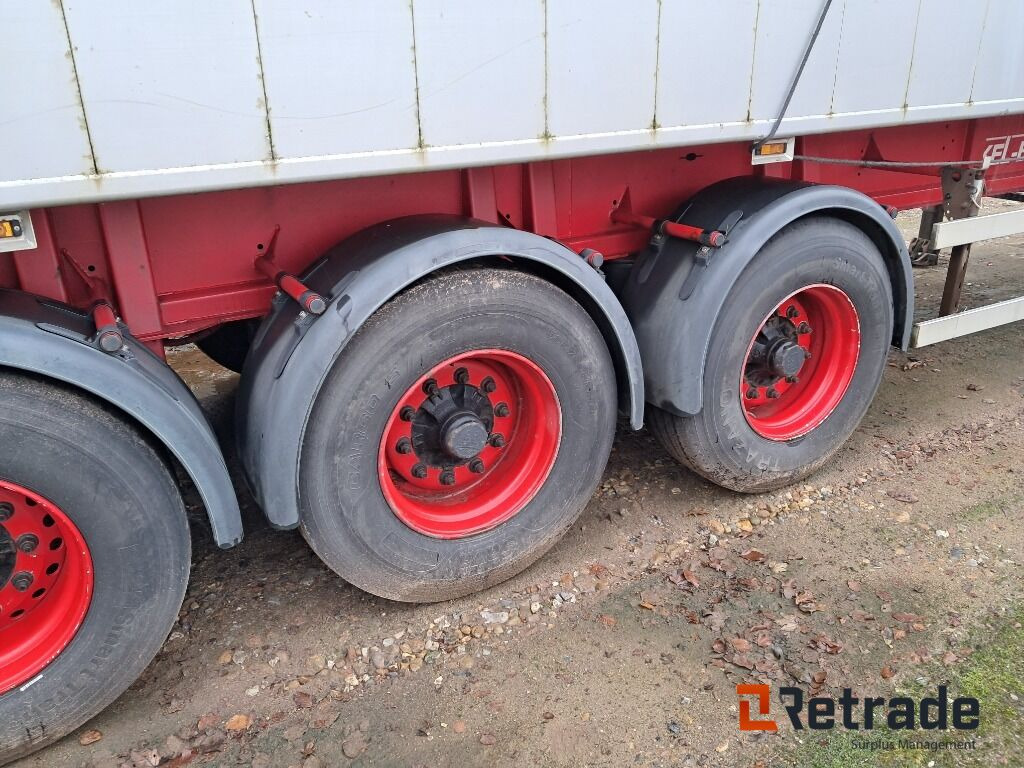 Félpótkocsi billenőplatós Kel-Berg Tipsættevogn 60m3 4 akslet: 14 kép.