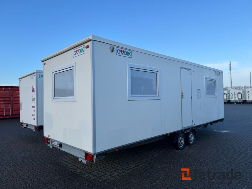 Scanvogn Kontor/billetvogn m. 2 rum (A0025173) - Konténerház, Pótkocsi: 4 kép. Scanvogn Kontor/billetvogn m. 2 rum (A0025173) - Konténerház, Pótkocsi: 4 kép.