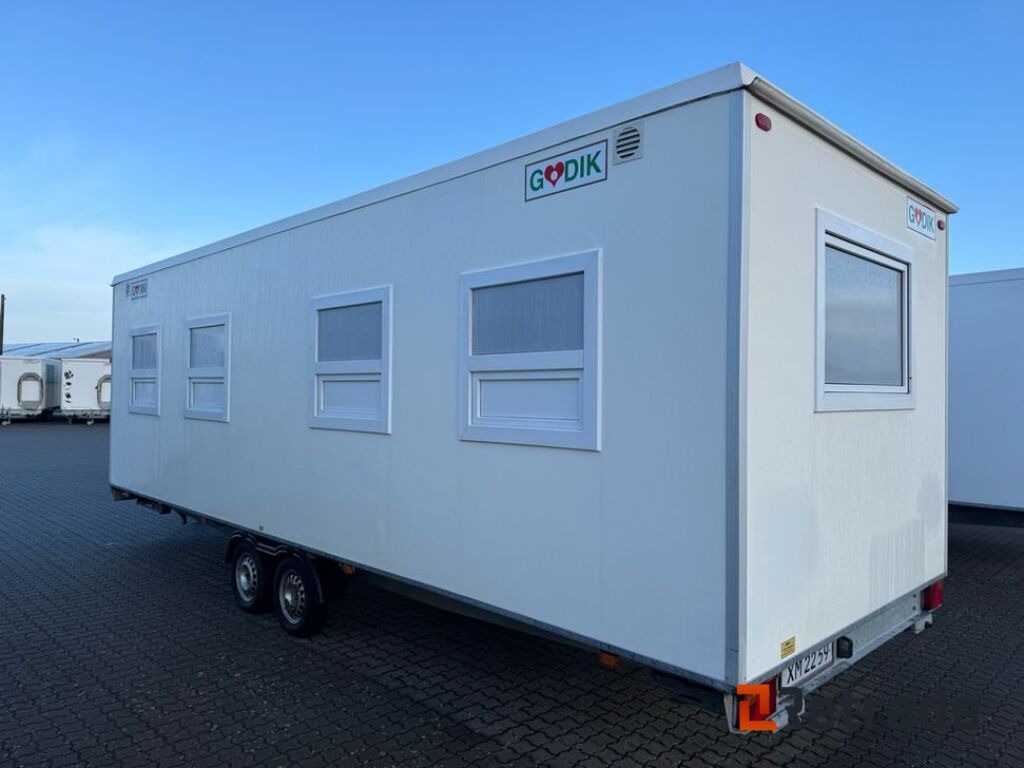 Scanvogn Kontor/billetvogn m. 2 rum (A0025173) - Konténerház, Pótkocsi: 5 kép. Scanvogn Kontor/billetvogn m. 2 rum (A0025173) - Konténerház, Pótkocsi: 5 kép.