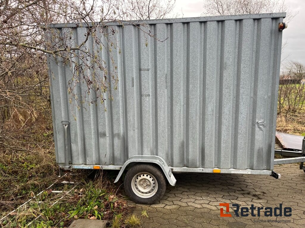 Trailer Variant Lukket Materiale trailer METAL - Pótkocsi dobozos: 5 kép. Trailer Variant Lukket Materiale trailer METAL - Pótkocsi dobozos: 5 kép.