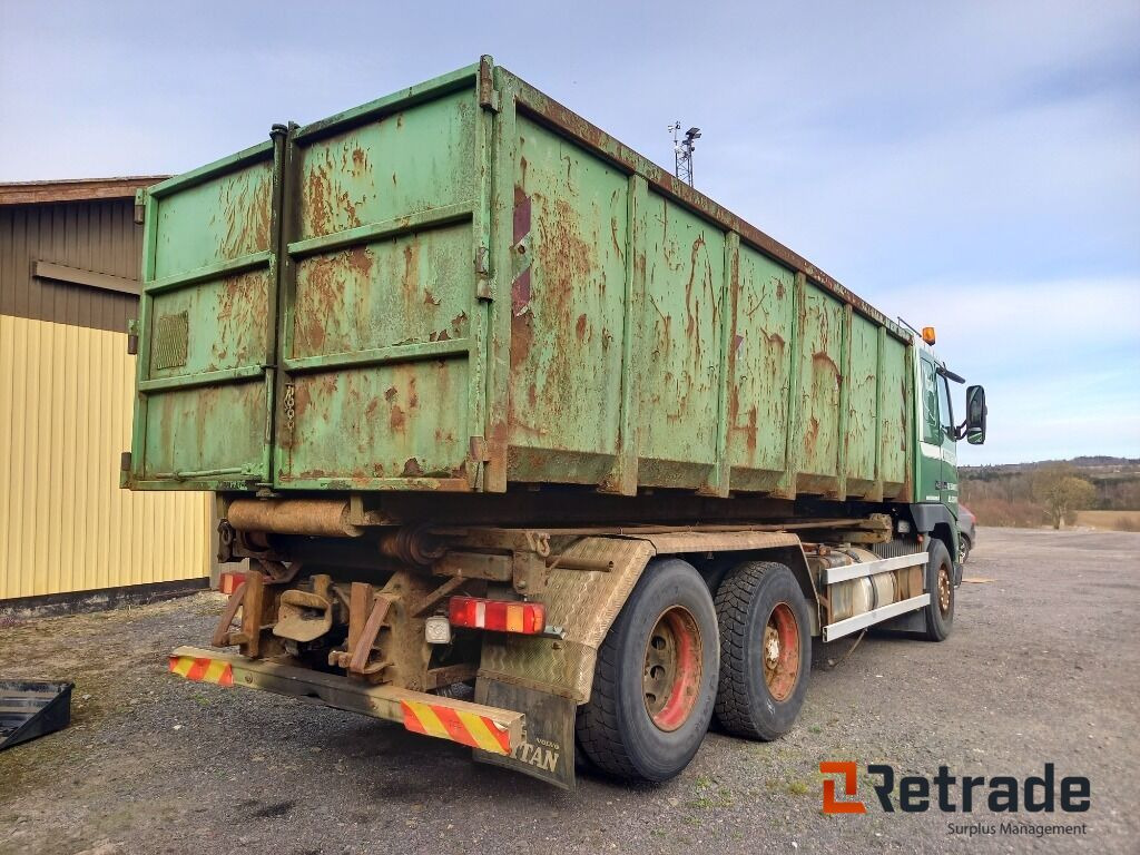 Volvo FH12,420 6x2 med container wire hejs og HMF kran. - Billenőplatós teherautó: 3 kép. Volvo FH12,420 6x2 med container wire hejs og HMF kran. - Billenőplatós teherautó: 3 kép.