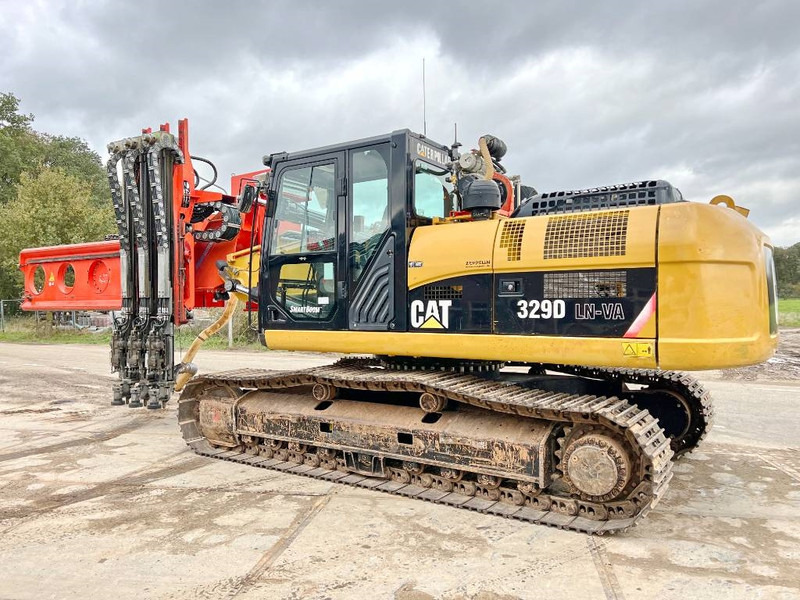 Cat 329D + Wimmer Jura Luna 3.100 Surface Drill Rig - Lánctalpas kotró: 3 kép. Cat 329D + Wimmer Jura Luna 3.100 Surface Drill Rig - Lánctalpas kotró: 3 kép.