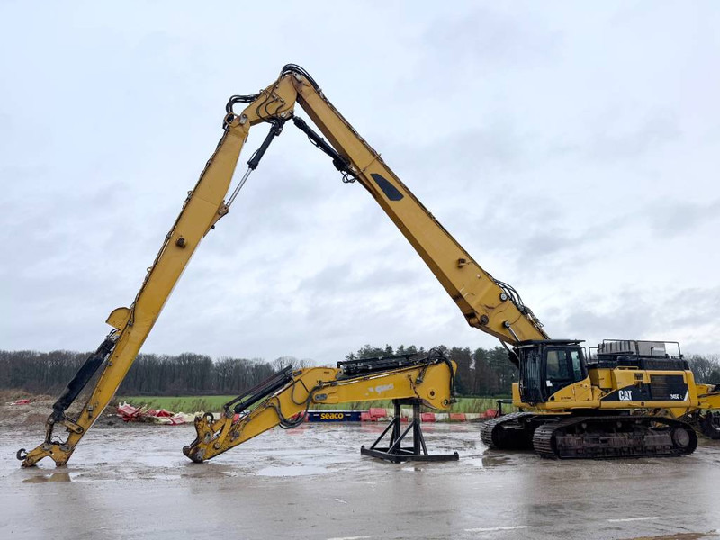 Cat 345CL UHD - Hydr Undercarriage / Bucket Included - Lánctalpas kotró: 2 kép. Cat 345CL UHD - Hydr Undercarriage / Bucket Included - Lánctalpas kotró: 2 kép.