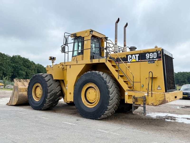 Cat 990 Series II - Rebuild! - German Machine / Chains - Gumikerekes homlokrakodó: 3 kép. Cat 990 Series II - Rebuild! - German Machine / Chains - Gumikerekes homlokrakodó: 3 kép.