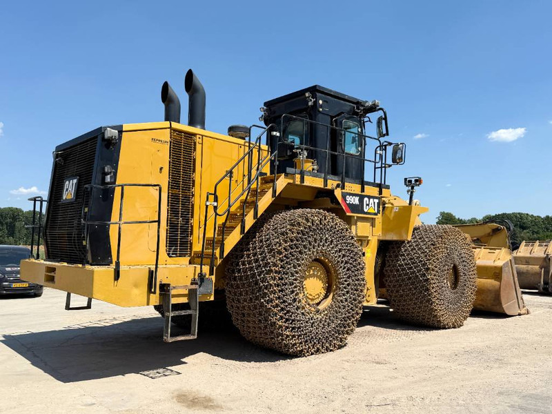 Cat 990K - German Machine / TOP Condition! - Gumikerekes homlokrakodó: 5 kép. Cat 990K - German Machine / TOP Condition! - Gumikerekes homlokrakodó: 5 kép.