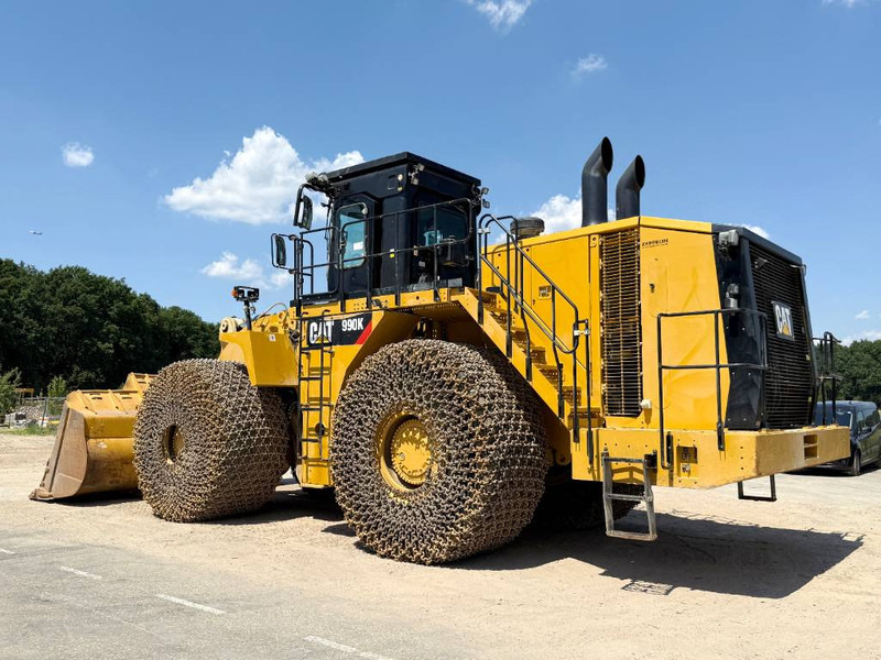 Cat 990K - German Machine / TOP Condition! - Gumikerekes homlokrakodó: 3 kép. Cat 990K - German Machine / TOP Condition! - Gumikerekes homlokrakodó: 3 kép.