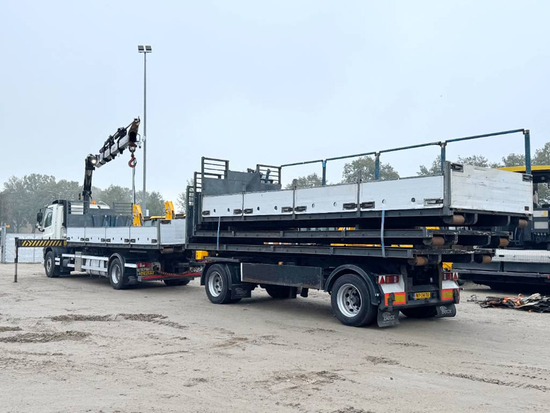 DAF CF400 + 17m Palfinger Crane / kran + Trailer - Darus autó: 3 kép. DAF CF400 + 17m Palfinger Crane / kran + Trailer - Darus autó: 3 kép.