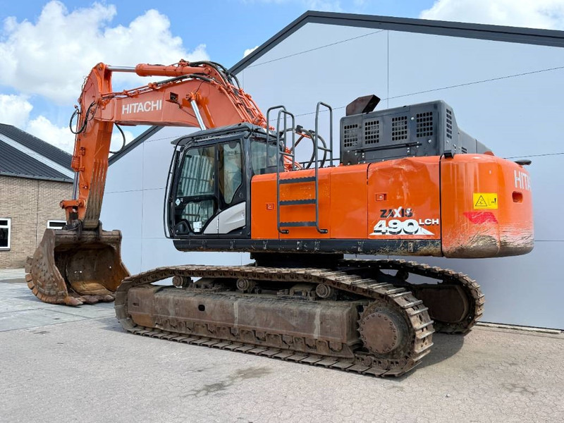 Hitachi ZX490LCH-6 - Top Condition / Hammer Lines - Lánctalpas kotró: 3 kép. Hitachi ZX490LCH-6 - Top Condition / Hammer Lines - Lánctalpas kotró: 3 kép.