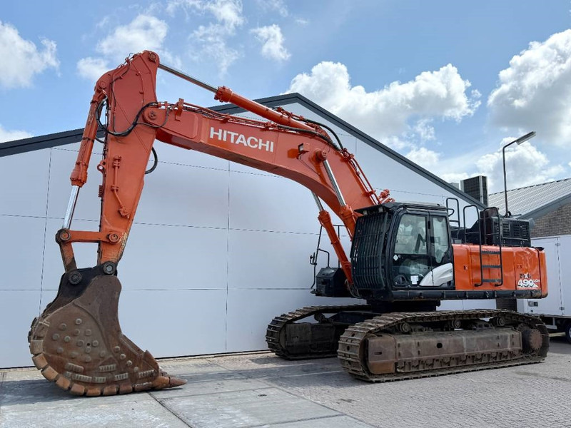 Hitachi ZX490LCH-6 - Top Condition / Hammer Lines - Lánctalpas kotró: 2 kép. Hitachi ZX490LCH-6 - Top Condition / Hammer Lines - Lánctalpas kotró: 2 kép.