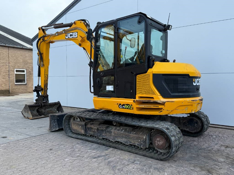 JCB 86C-1 - Hammer Lines / Quick Coupler - Minikotró: 3 kép. JCB 86C-1 - Hammer Lines / Quick Coupler - Minikotró: 3 kép.
