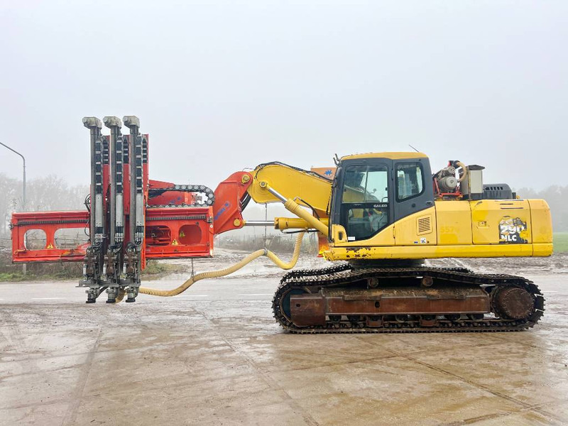 Komatsu PC290NLC-7K + Wimmer Jura Luna 3.100 Drill 2006 - Fúrógép: 1 kép. Komatsu PC290NLC-7K + Wimmer Jura Luna 3.100 Drill 2006 - Fúrógép: 1 kép.