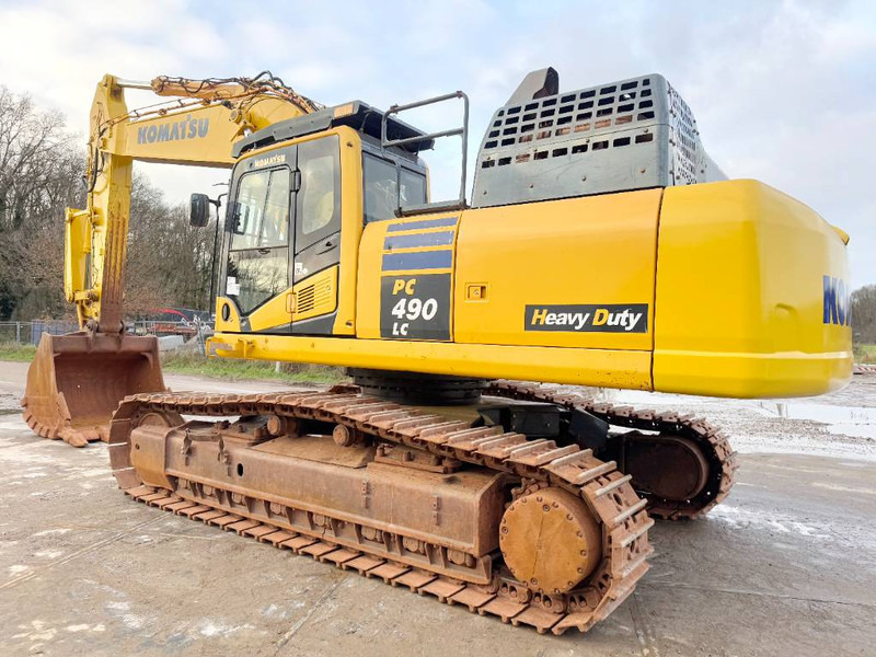 Komatsu PC490LC-11 - Automatic Greasing / Backup Camera - Lánctalpas kotró: 3 kép. Komatsu PC490LC-11 - Automatic Greasing / Backup Camera - Lánctalpas kotró: 3 kép.