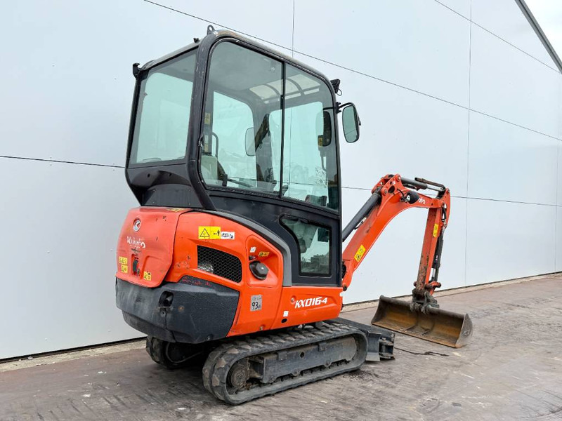 Kubota KX016-4 - Hammer Lines / Quick Coupler - Minikotró: 5 kép. Kubota KX016-4 - Hammer Lines / Quick Coupler - Minikotró: 5 kép.