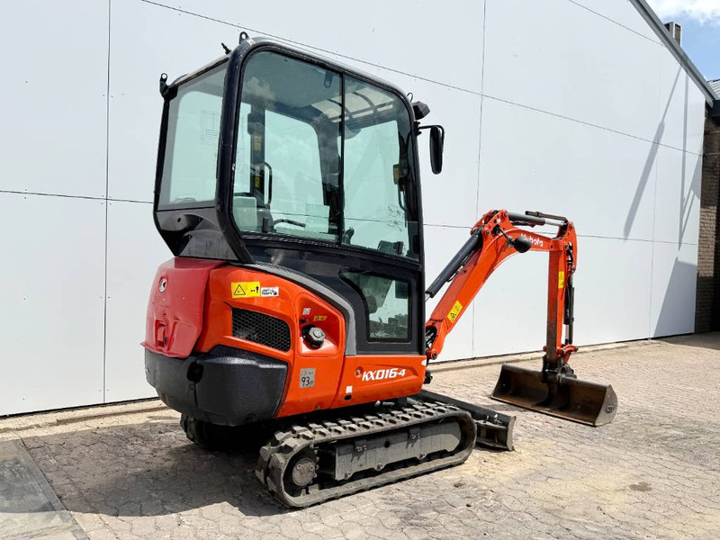 Kubota KX016-4 - Hammer Lines / Quick Coupler - Minikotró: 5 kép. Kubota KX016-4 - Hammer Lines / Quick Coupler - Minikotró: 5 kép.