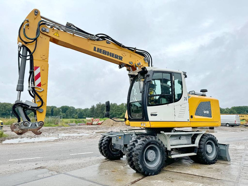 Liebherr A918 EW Litronic -3588HR - Likufix - Gumikerekes kotró: 1 kép. Liebherr A918 EW Litronic -3588HR - Likufix - Gumikerekes kotró: 1 kép.