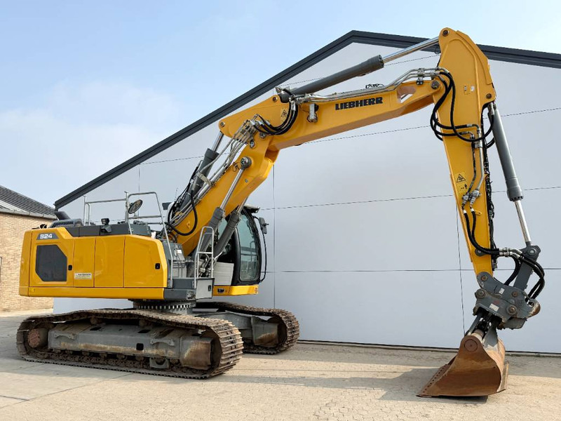 Lánctalpas kotró Liebherr R924LC - Likufix / German Machine / Triple Boom: 7 kép.