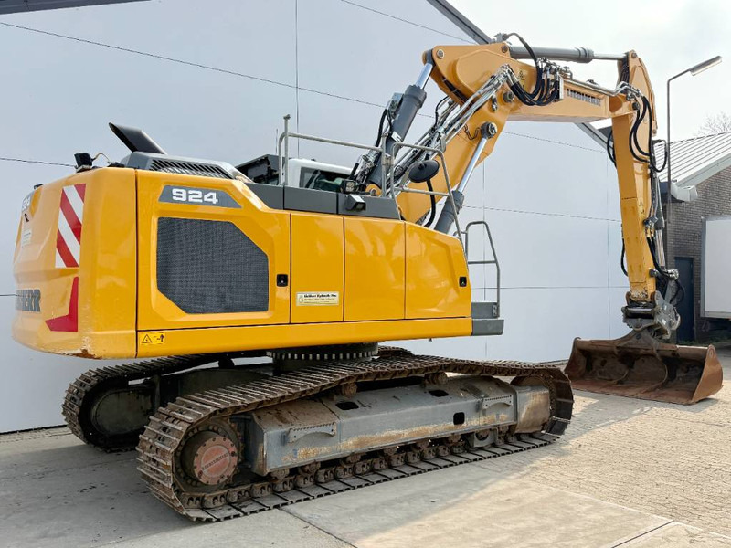Lánctalpas kotró Liebherr R924LC - Likufix / German Machine / Triple Boom: 5 kép.