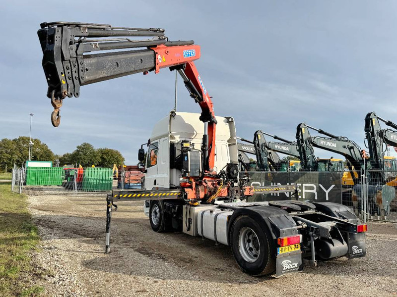 DAF 85.360 + Effer 165-11-48 - Automatic / kran Crane - Nyergesvontató: 3 kép. DAF 85.360 + Effer 165-11-48 - Automatic / kran Crane - Nyergesvontató: 3 kép.