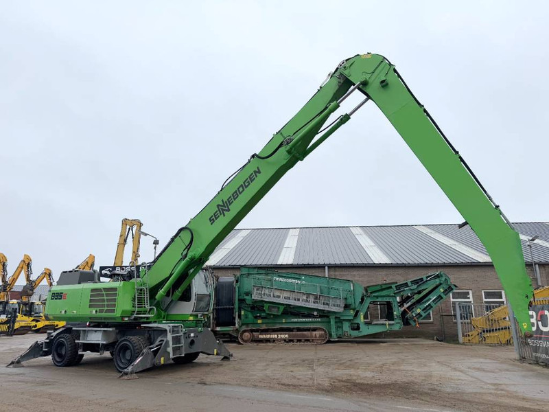 Sennebogen 835E - 17 Meter / Dutch Machine / Auto Greasing - Hulladék kotró: 5 kép. Sennebogen 835E - 17 Meter / Dutch Machine / Auto Greasing - Hulladék kotró: 5 kép.