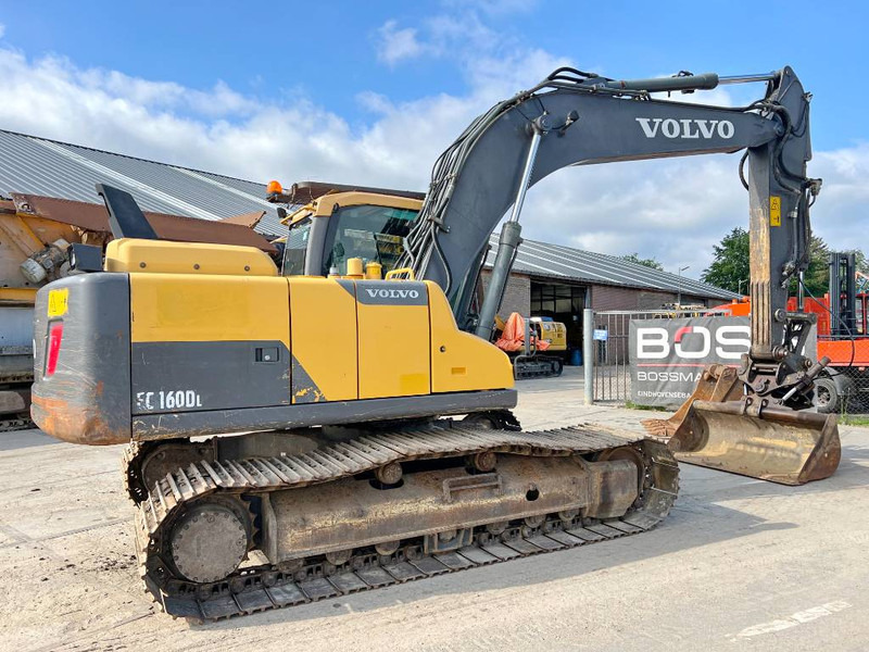 Volvo EC160DL - 7.255 hours - 2 buckets - Lánctalpas kotró: 5 kép. Volvo EC160DL - 7.255 hours - 2 buckets - Lánctalpas kotró: 5 kép.