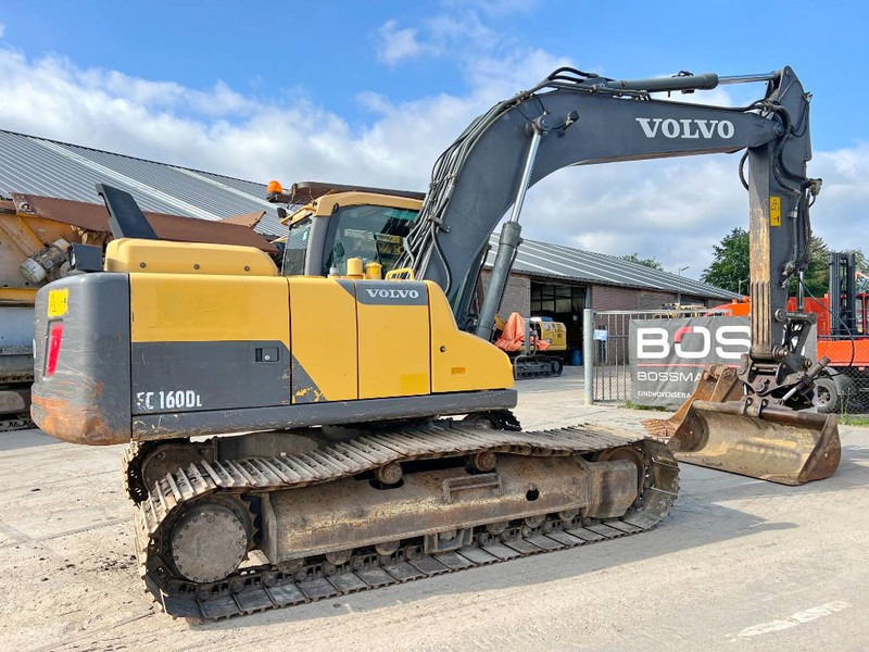 Volvo EC160DL - Tilting + Digging Bucket / Low Hours - Lánctalpas kotró: 5 kép. Volvo EC160DL - Tilting + Digging Bucket / Low Hours - Lánctalpas kotró: 5 kép.