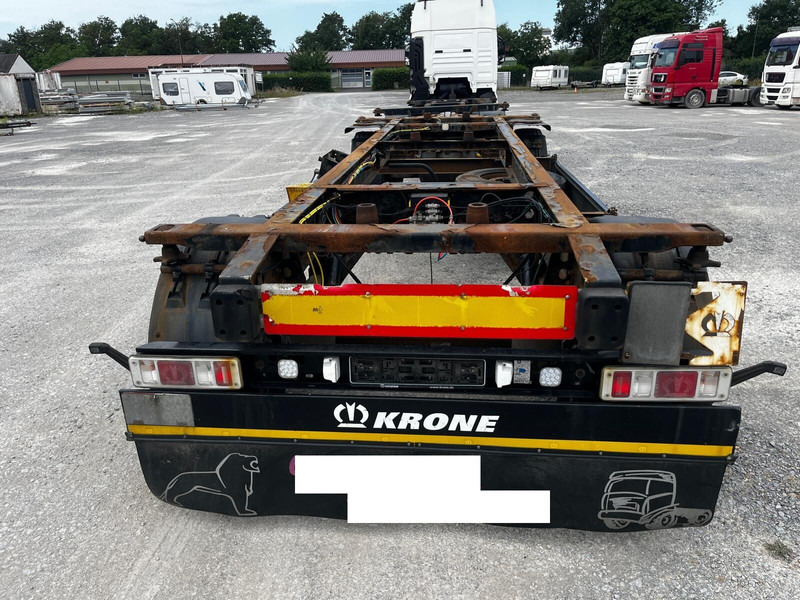 Krone AZ DB07CLNF 18F - Pótkocsi cserefelépítményes: 3 kép. Krone AZ DB07CLNF 18F - Pótkocsi cserefelépítményes: 3 kép.