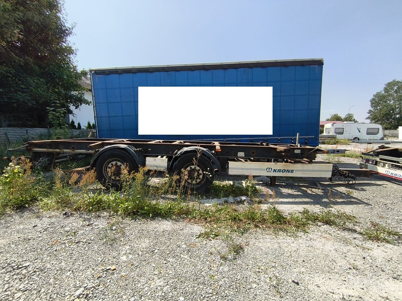 Krone Fahrgestell BDF ZZ 18XF0 DC07CLNF - Pótkocsi alváz: 4 kép. Krone Fahrgestell BDF ZZ 18XF0 DC07CLNF - Pótkocsi alváz: 4 kép.