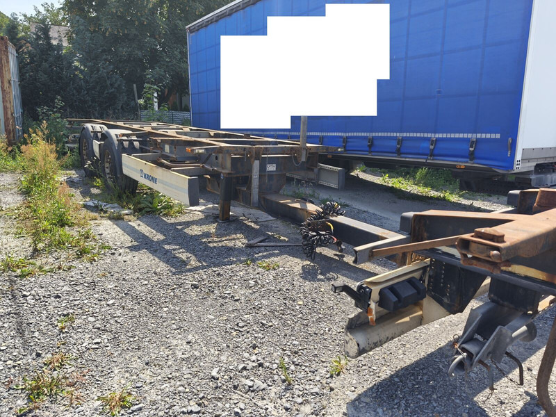 Krone Fahrgestell BDF ZZ 18XF0 DC07CLNF - Pótkocsi alváz: 3 kép. Krone Fahrgestell BDF ZZ 18XF0 DC07CLNF - Pótkocsi alváz: 3 kép.