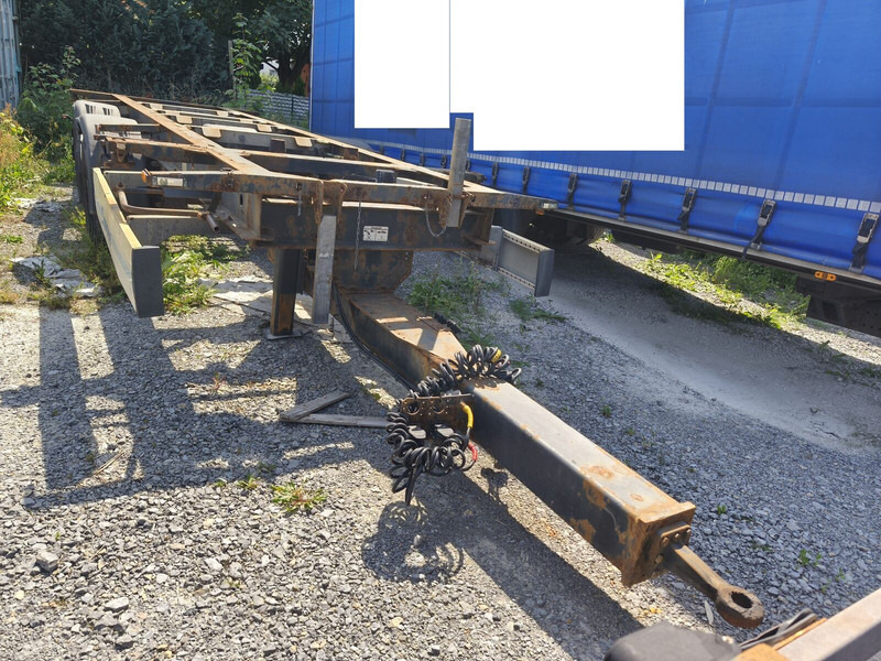 Krone Fahrgestell BDF ZZ 18XF0 DC07CLNF - Pótkocsi alváz: 1 kép. Krone Fahrgestell BDF ZZ 18XF0 DC07CLNF - Pótkocsi alváz: 1 kép.