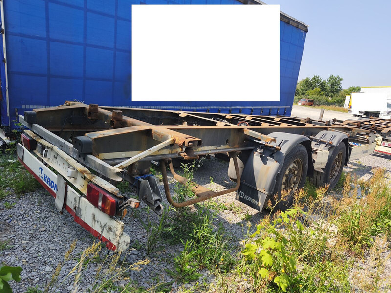 Krone Fahrgestell BDF ZZ 18XF0 DC07CLNF - Pótkocsi alváz: 5 kép. Krone Fahrgestell BDF ZZ 18XF0 DC07CLNF - Pótkocsi alváz: 5 kép.