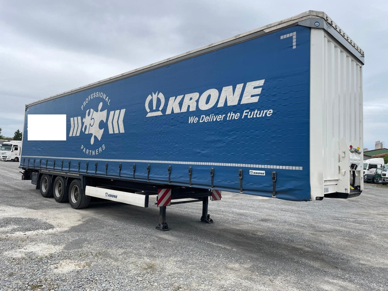 Krone SD Hubdach verbreiterbar Edscha Standard - Ponyvás félpótkocsi: 3 kép. Krone SD Hubdach verbreiterbar Edscha Standard - Ponyvás félpótkocsi: 3 kép.
