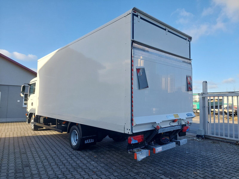 Dobozos felépítményű teherautó MAN TGL 8.190 L 4x2 Euro 6 Koffer AHK LBW TÜV NEU: 6 kép.
