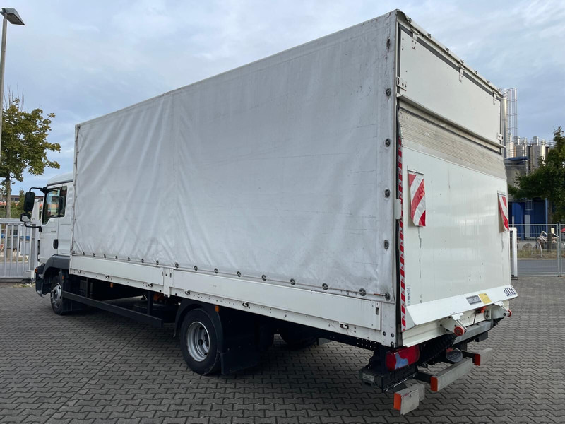 MAN TGL 8.190 L Bett Klima LBW TÜV NEU - Ponyvás teherautó: 3 kép. MAN TGL 8.190 L Bett Klima LBW TÜV NEU - Ponyvás teherautó: 3 kép.
