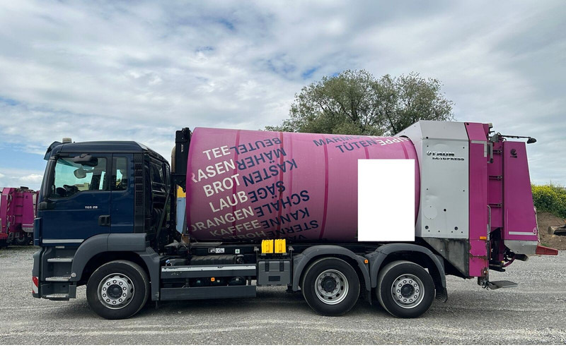 MAN TGS 28.320 - Szemetesautó: 4 kép. MAN TGS 28.320 - Szemetesautó: 4 kép.