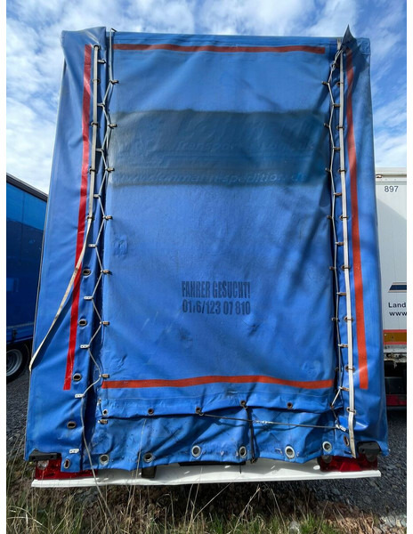 Schmitz Cargobull Ortmann Tandemanhänger Jumbo Plane Gardine - Ponyvás pótkocsi: 2 kép. Schmitz Cargobull Ortmann Tandemanhänger Jumbo Plane Gardine - Ponyvás pótkocsi: 2 kép.