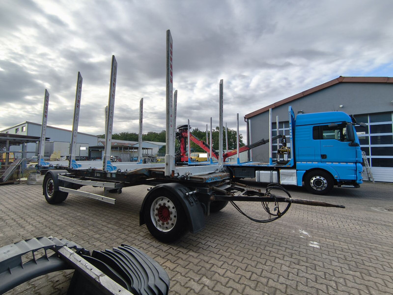Schwarzmüller N17VLN3 Holztransporter SAF - Rönkszállító pótkocsi: 2 kép. Schwarzmüller N17VLN3 Holztransporter SAF - Rönkszállító pótkocsi: 2 kép.