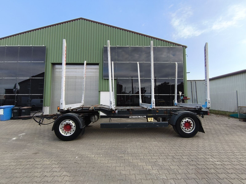 Schwarzmüller N17VLN3 - Rönkszállító pótkocsi: 4 kép. Schwarzmüller N17VLN3 - Rönkszállító pótkocsi: 4 kép.