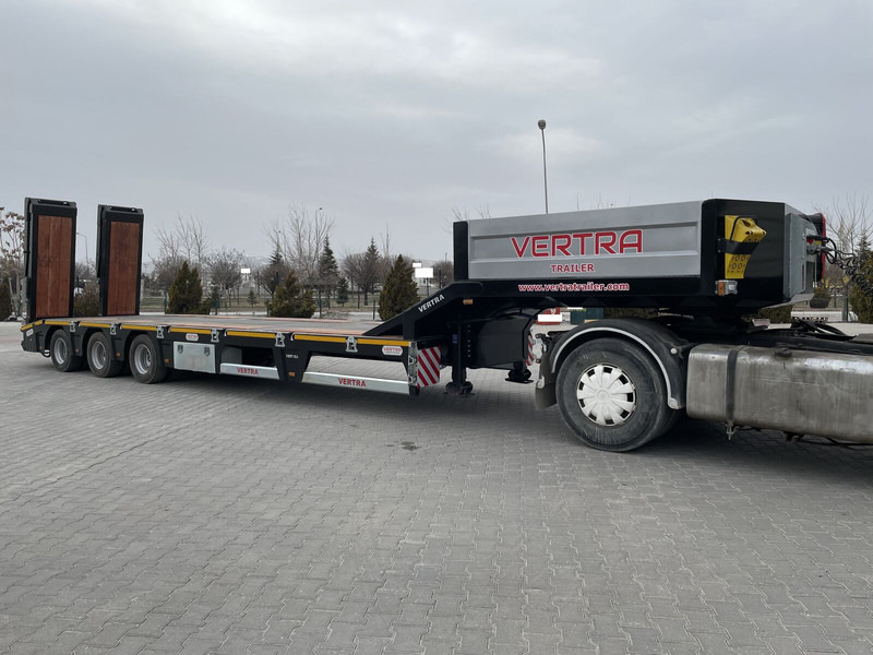 Vertra 3-Achs Tieflader verbreiterbar Liftachse NEU - Félpótkocsi mélybölcsős: 5 kép. Vertra 3-Achs Tieflader verbreiterbar Liftachse NEU - Félpótkocsi mélybölcsős: 5 kép.