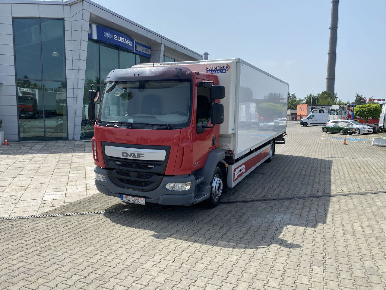DAF LF 250 E6 AUT / 119TKM / Hulsteins -24 +25 / 18 EP / Serviced - Hűtős teherautó: 2 kép. DAF LF 250 E6 AUT / 119TKM / Hulsteins -24 +25 / 18 EP / Serviced - Hűtős teherautó: 2 kép.